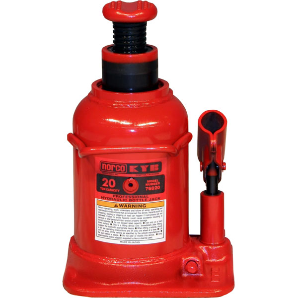 Norco Low Profile Bottle Jack 20 Ton - Storage